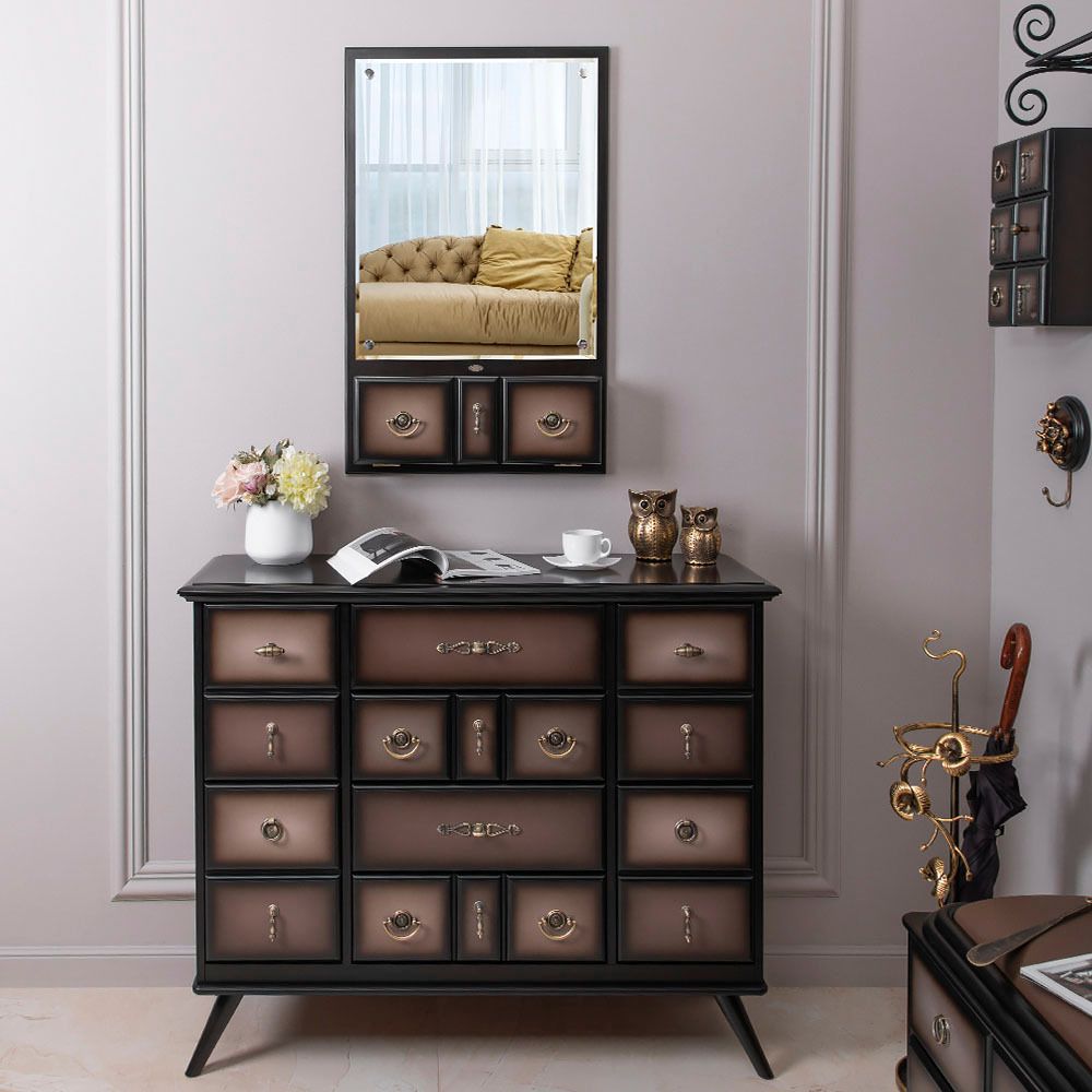 Зеркало настенное Пандора Орех Оберджин Шоколад