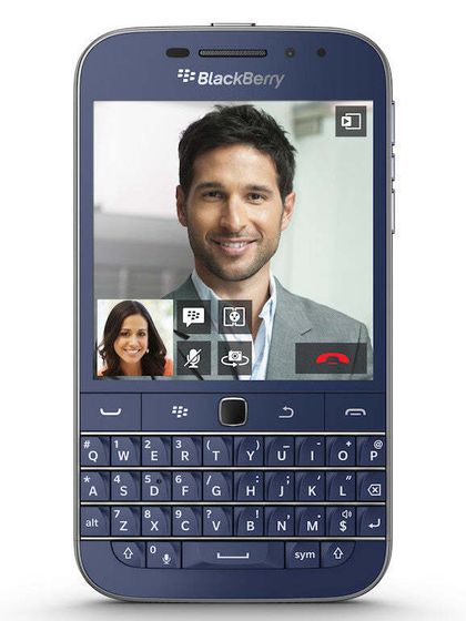 BlackBerry Classic Q20 LTE 4G синий