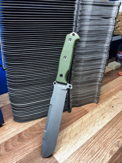 Нож выживания Survivalist X AUS-8 StoneWash Орех