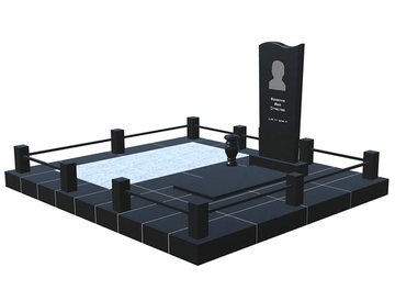 Готовое ритуальное сооружение 2,7м*2,4м (под ключ)