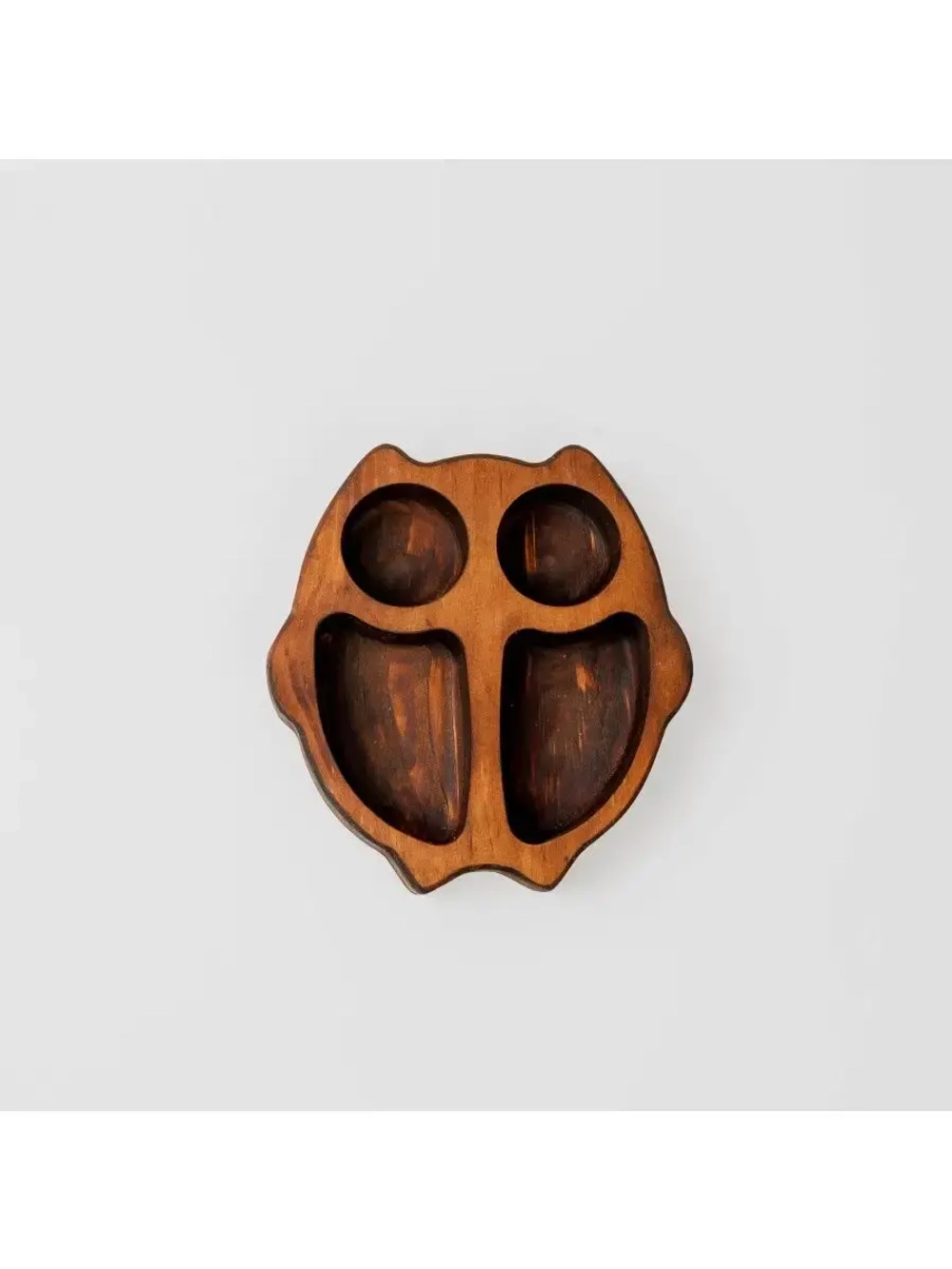 Менажница "Сова" из Сибирского кедра
