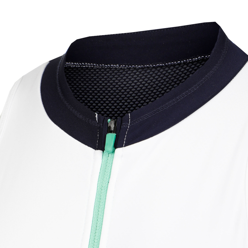 Женская теннисное платье Castore AMC Dress Women - White, Dark Blue