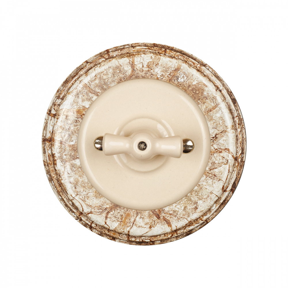 Рамка 1 постовая, керамика, цвет мрамор BF2-610-09