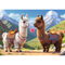 Puzzles - &quot;200&quot; - Colorful llamas / Trefl