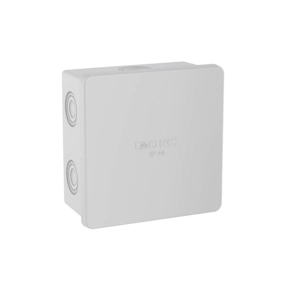 53700 коробка ответвительная с 6 кабельными вводами 80х80х40 DKC