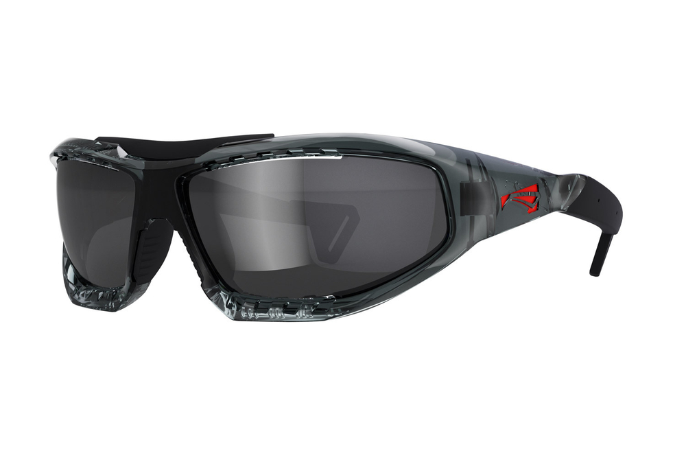 Спортивные очки LiP Surge / Gloss Trans. Grey / Black / PC Polarized / Levanté Series Chroma Smoke