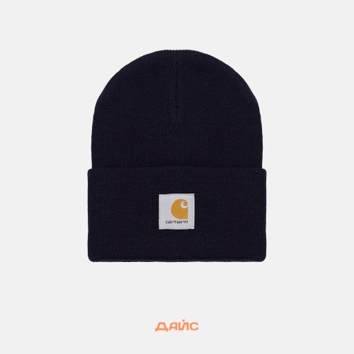 Шапка Carhartt WIP Acrylic Watch Hat артикул:I020222_dark_navy - купить в магазине Дайс