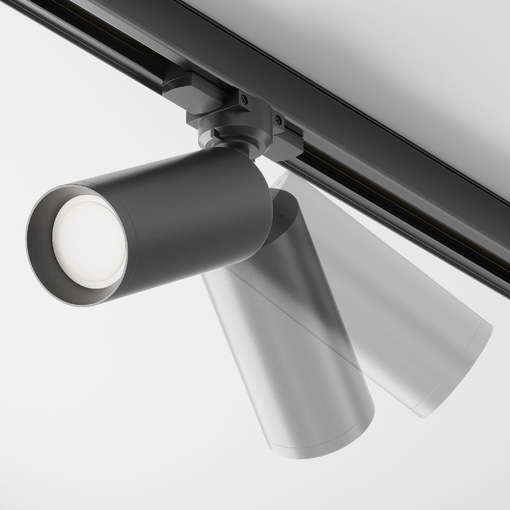 Трековый светильник Maytoni Technical TR028-3-GU10-B