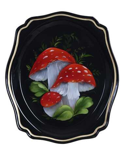 Zhostovo metal tray A3D180526422