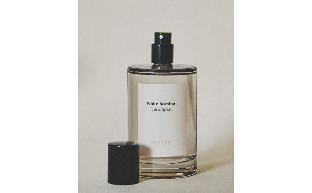Zara Home Ароматический спрей для тканей и одежды White Jasmine 100 мл, освежитель, аромат цветочный