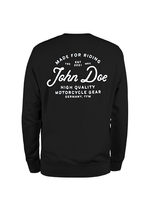 Свитер Sweater Lettering Black John Doe