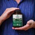 Organic India, тулси (базилик священный), 180 растительных капсул