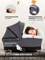 Коляска 3 в 1 Sweet Baby Stella + автокресло Premier Grey Dark Grey