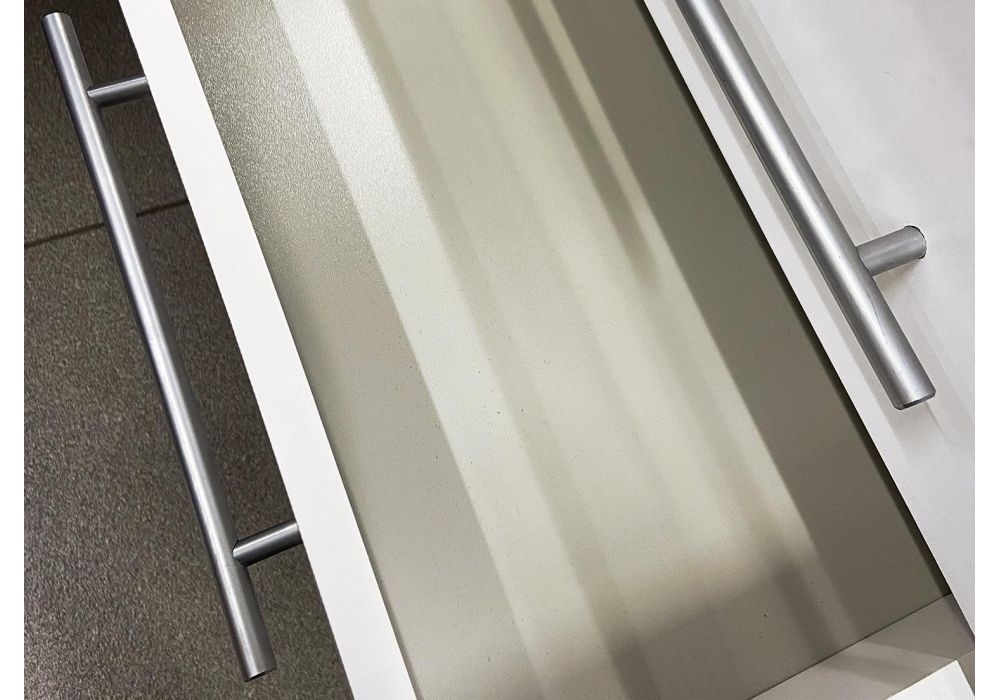 Компьютерный стол КСТ-109 правый белый