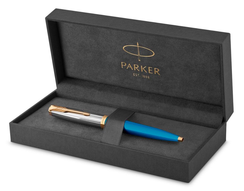 Ручка шариковая Parker 51 Premium Turquoise (2169080) 3