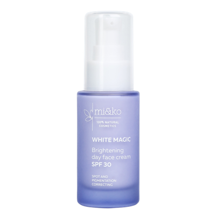 Крем для лица Mi&ko WHITE MAGIC дневной отбеливающий SPF30, ТМ MI&KO