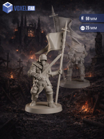 Святой Бастион Новая Антиохия миниатюры для настольных игр РНИ, Trench Crusade