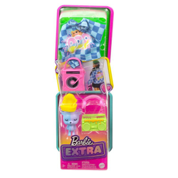 Barbie Extra - набор животных плюшевый мишка + одежда, куртка и аксессуары HDJ41