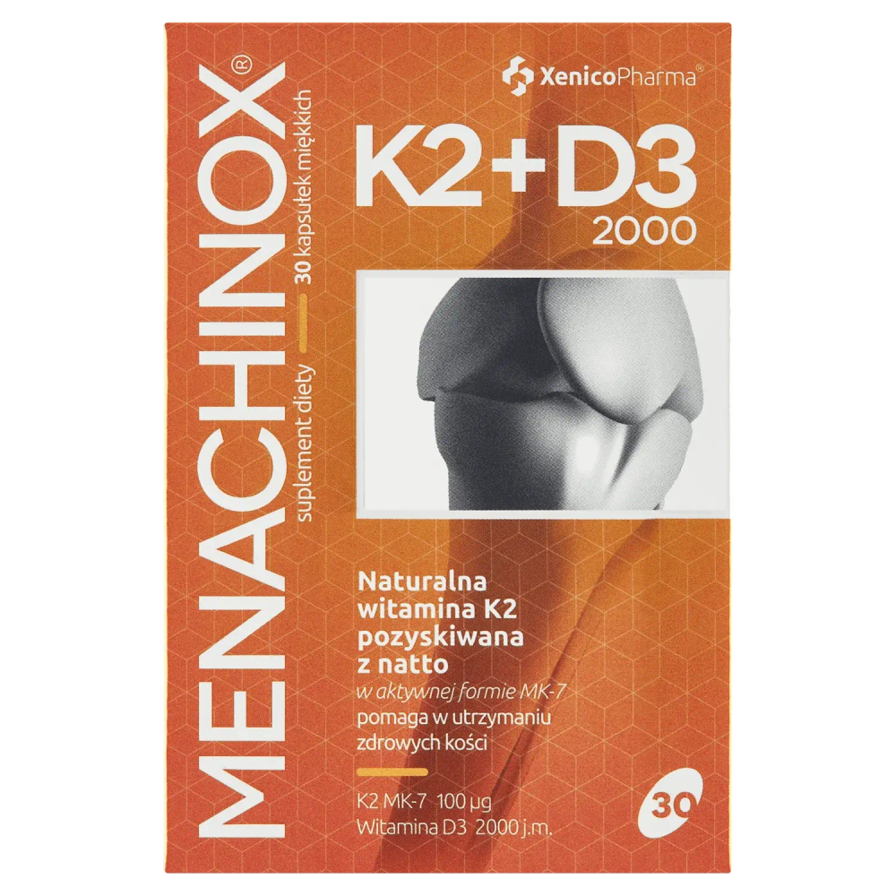 Menachinox K2+D3 2000 - 30 капсул