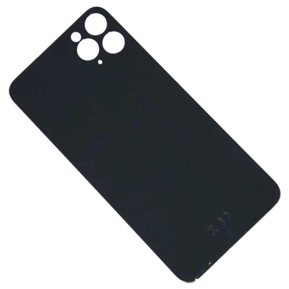Задняя крышка для Apple iPhone 11 Pro Max Серый (стекло, широкий вырез под камеру) - Премиум