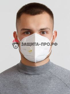 Респиратор KN95, FFP2, с клапаном