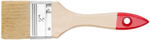 Кисть флейцевая КУРС "Оптима", натур. cветлая щетина, деревянная ручка 2" (50 мм)