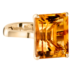 Кольцо с Цитрином, R0006-1/3