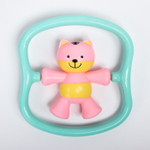 315942/Текстильная игрушка погремушка котик с мамой функционал Умка/RPTF-C4/1