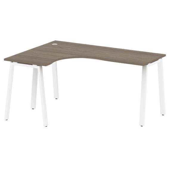 Метал Систем Стол криволинейный левый на А-образном м/к БА.СА-4 (L)  1600*1200*750