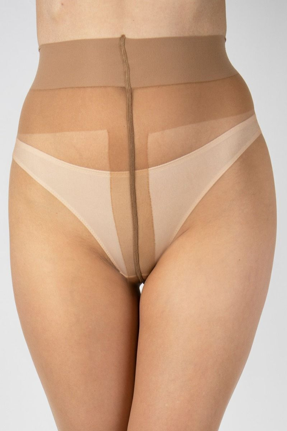 Тонкие матовые колготки Ultimate (Размер: S) (Цвет: телесный)