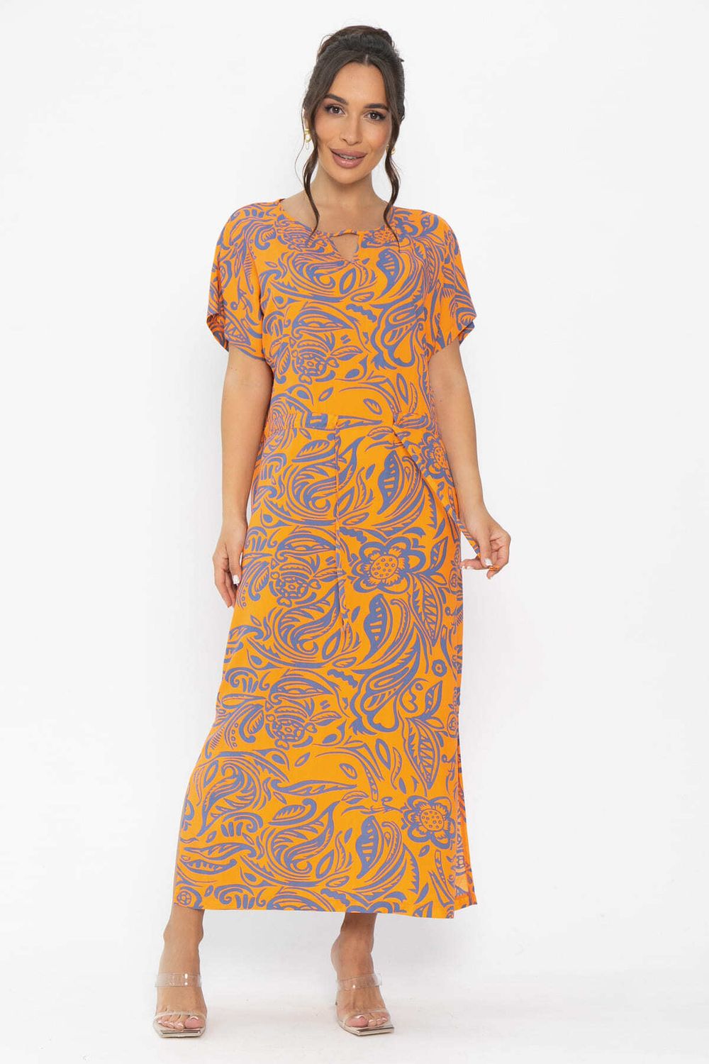 Платье Вистерия (оранжевое) П13947-5М LT Collection