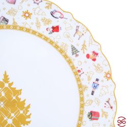 Блюдо круглое Repast Yellow toys 30 см
