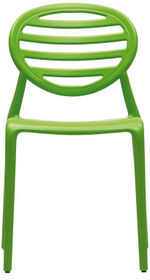Стул пластиковый Scab Design Top Gio, зеленый