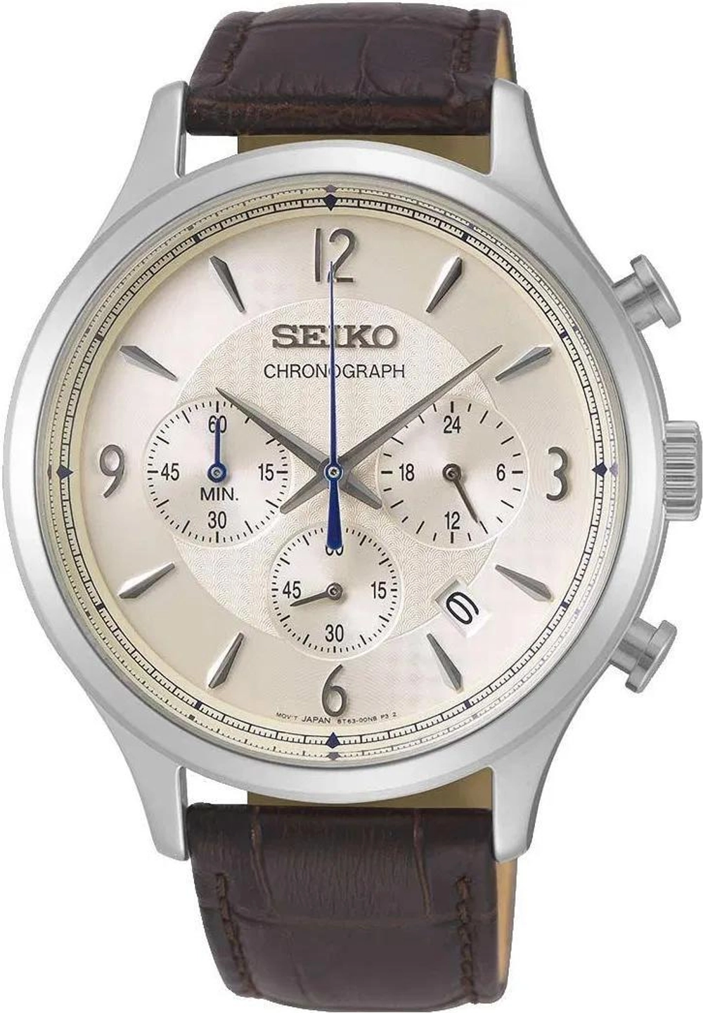 Мужские японские наручные часы Seiko SSB341P1