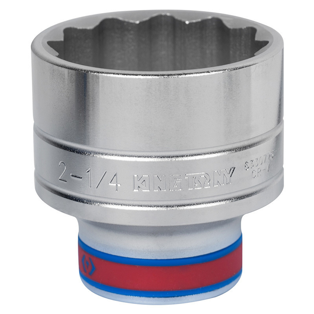 KING TONY (633072S) Головка торцевая стандартная двенадцатигранная 3/4", дюймовая 2-1/4"