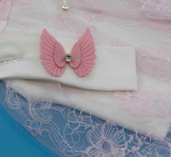 костюм Крылышки ангела платье + штанишки 4643