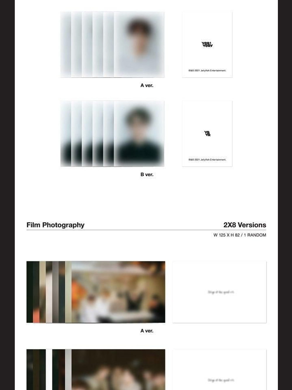 Альбом Verivery - Series 'O' Round 1 : Hall 2nd Single Album RANDOM Version