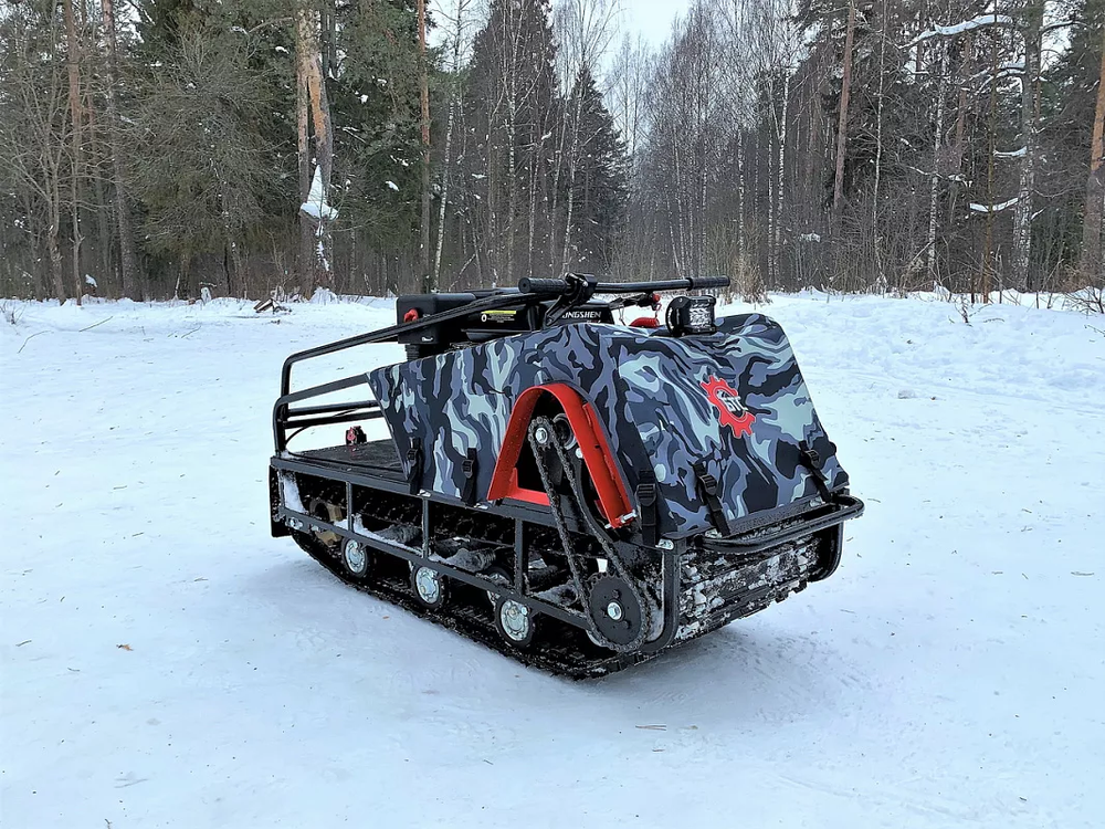 Мотобуксировщик БТС «HIT» 500/15 Loncin (60 Ватт)