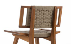 Berlin Chair кресло деревянное, массив ироко