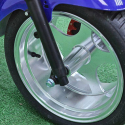 Электроскутер IKINGI X12 Pro TRIKE, трицикл, 3000 Вт, чёрный, 60В, 20Ач