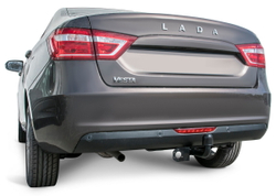 Фаркоп с элект. Smart, для Lada Vesta, шар A, 1000/75 кг, F.6012.003, Berg (паспорт, сертификат)