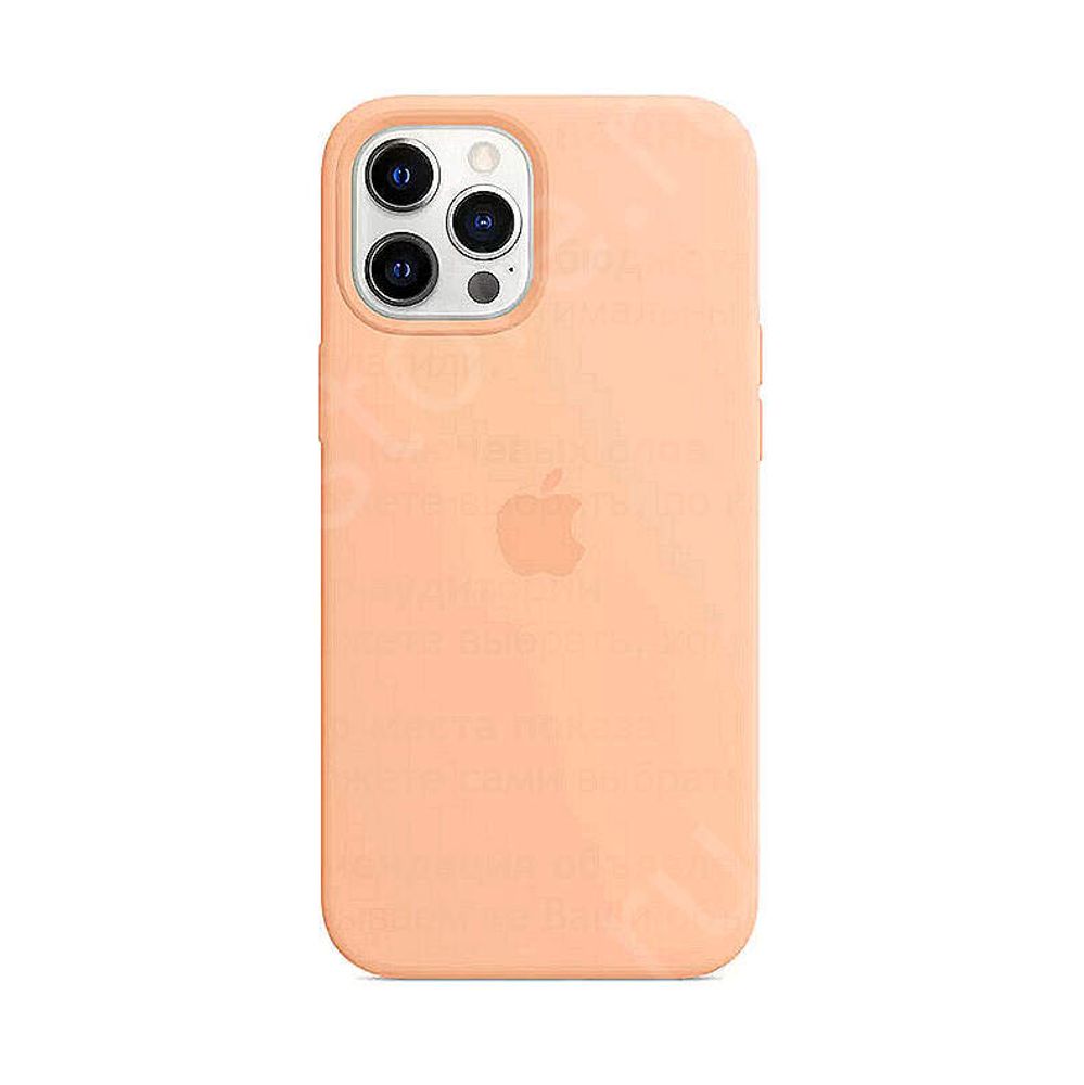 Чехол для iPhone Apple iPhone 12 Pro Max Silicone Case Orange