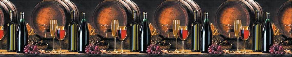 Кухонный фартук Вино 3000х600 мм