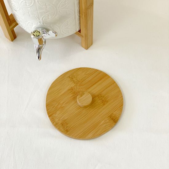 Бочонок с краником на деревянной подставке «Сканди», 3,3 л