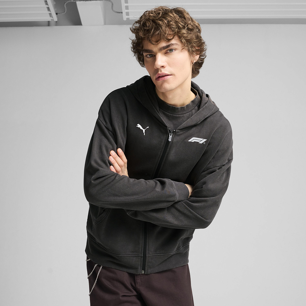 Мужская толстовка PUMA F1 Graphic Fullzip Hoodie