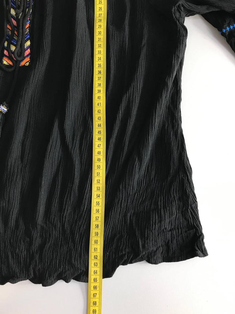 Блузка свободного кроя, визуально на 48 размер