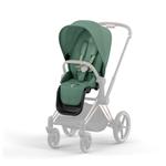 Коляска Cybex Priam IV 3 в 1 цвет Leaf Green на шасси Rosegold