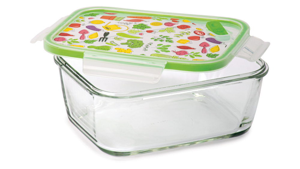 Контейнер прямоугольный 1.5л SNIPS зеленый