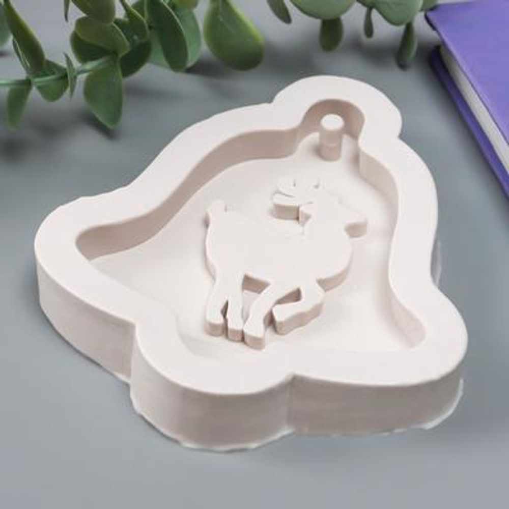 Молд «Колокольчик оленя», 10×9×1,5 см