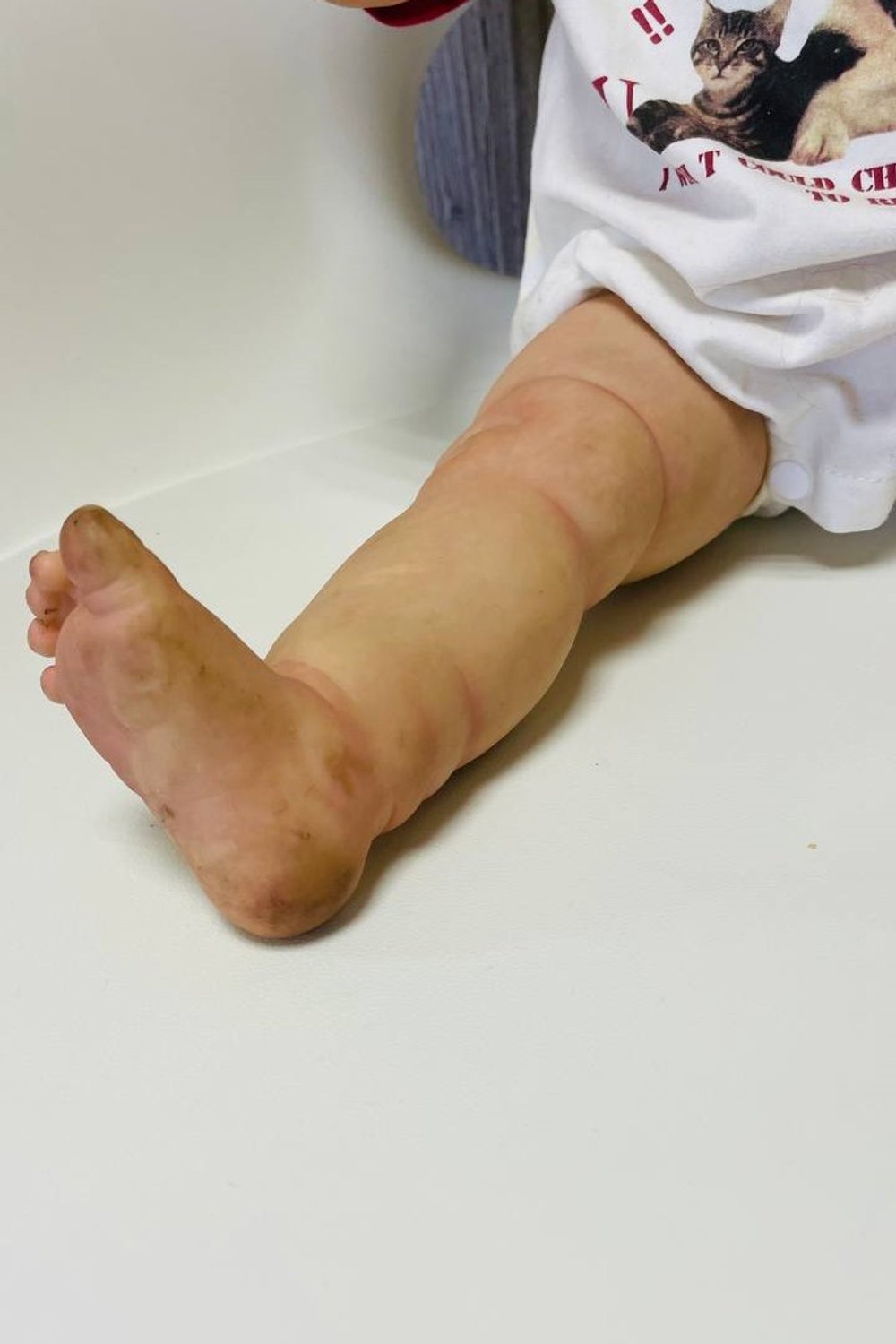 УЦЕНКА1 Кукла Реборн мягконабивная 60см в пакете (FA-601)